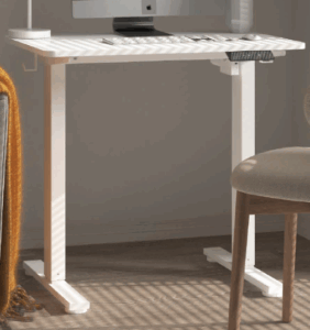 The FlexiSpot EN1 Mini Height Adjustable Desk displayed in a room