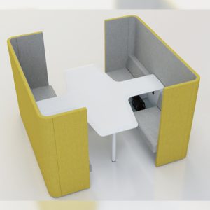 Enjoy Cross Discussion Work Pod 