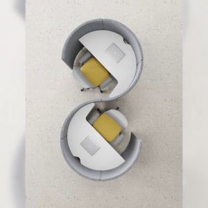 Nastro 2 Pax Round Work Pod 
