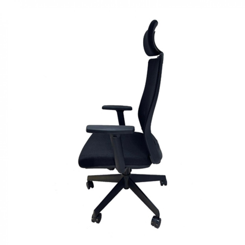 WM - Zenn High Back Ergo Chair Side View
