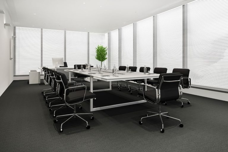 monotone theme meeting office