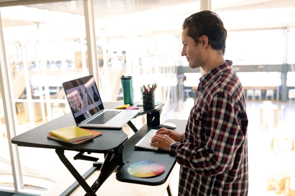 adjust ideal standing desk