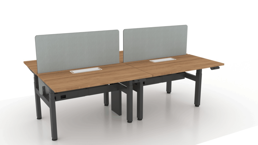 customised cluster standing desk