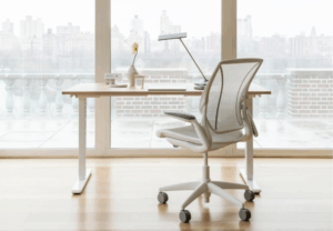 white office chair