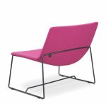 Rear view of the Liven lounge chair
