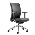 ergo-midback-ergonomic-chair-black-frontview