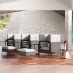 frostamill h5023 three single seater sofa