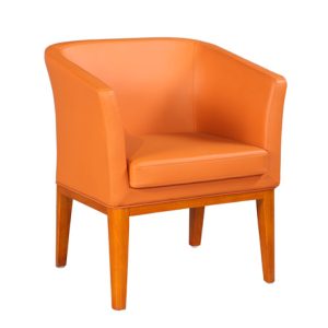 Honde H5213 tub chair in orange