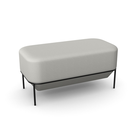Lowl Retctangular Stool Allermuir Mozaik Low Rectangular Stool - DSolutions