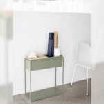 Allermuir Crate storage unit in sage green