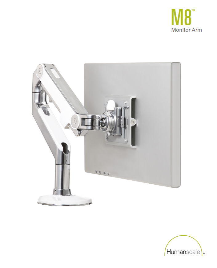 Humanscale – (M8) Monitor Arm
